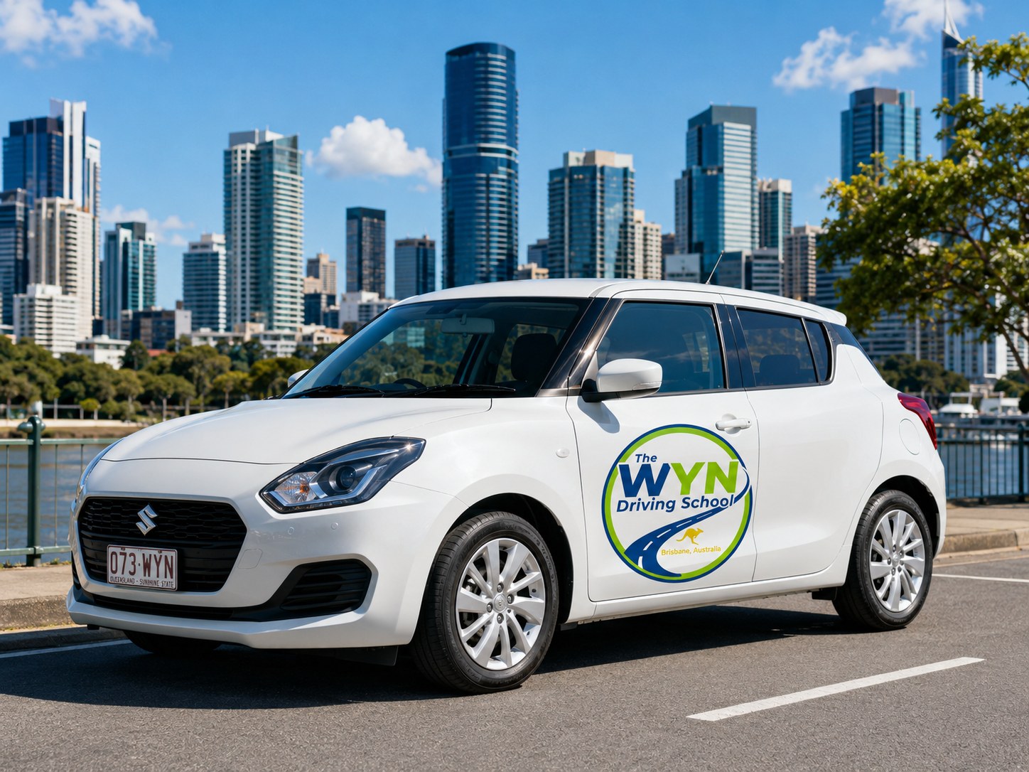 The WYN Driving School car